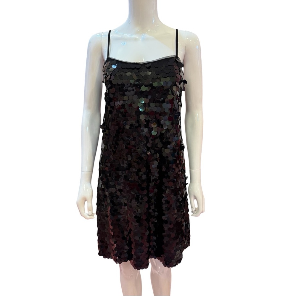 Rachel Zoe Black Sequin Dress